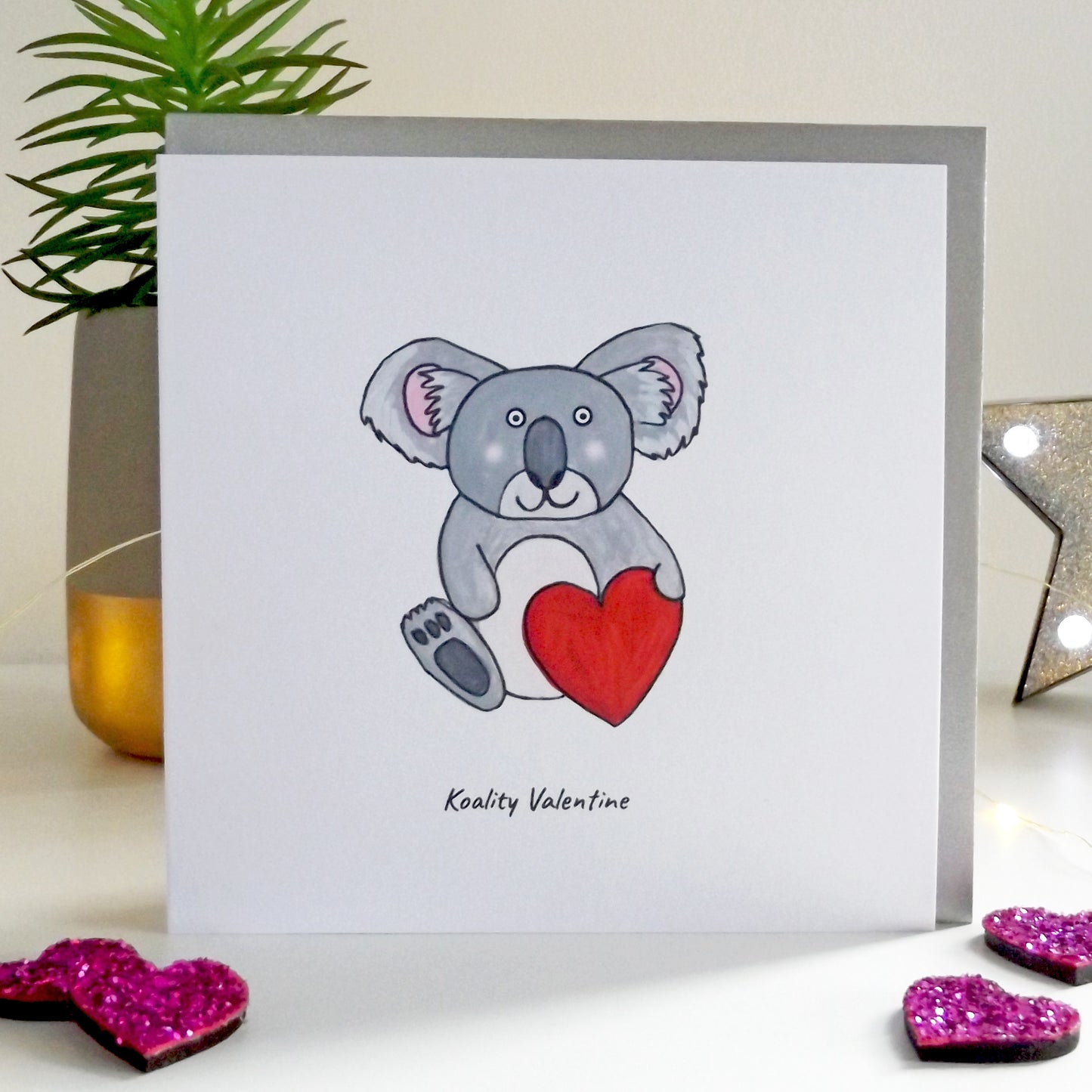 Koality Valentine - funny Koala valentine's card